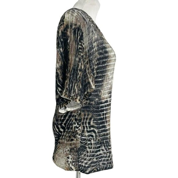 Alberto Makali Medium  Top Blouse Abstract Art To Wear - Picture 2 of 5